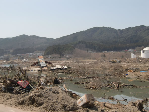 船越家族旅行村付近・さくら亭前（山田町船越）