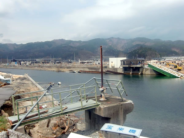 宝来橋（山田町北浜町）