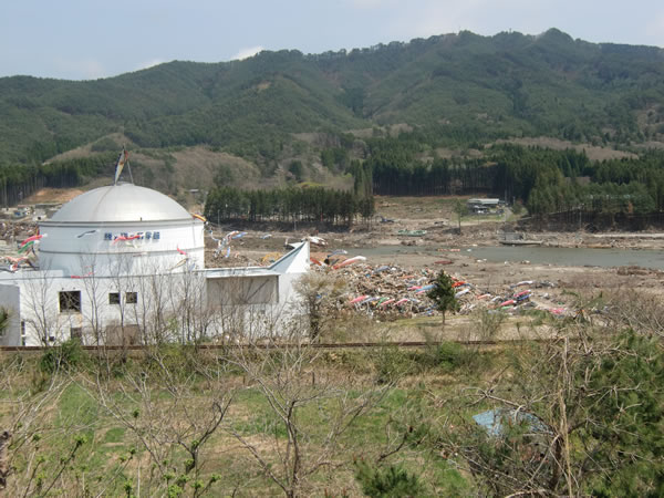 鯨と海の科学館周辺（山田町船越）