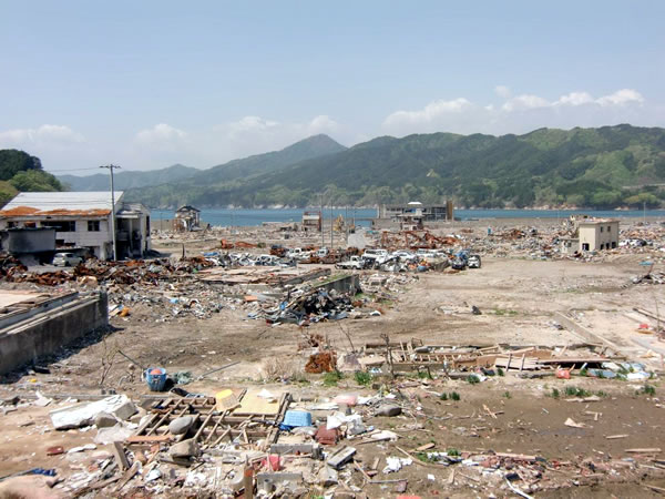 田の浜地区おしうや付近（山田町船越）