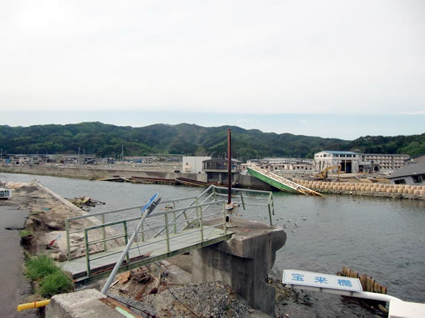 宝来橋(山田町北浜）