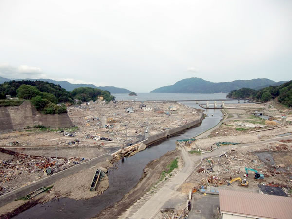 織笠地区（山田町織笠）