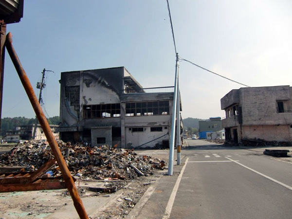 JA新いわて山田支所前（山田町川向町）