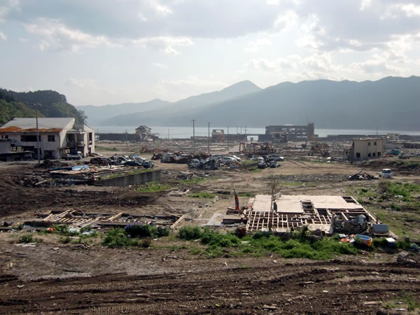 田の浜地区おしうや付近（山田町船越）