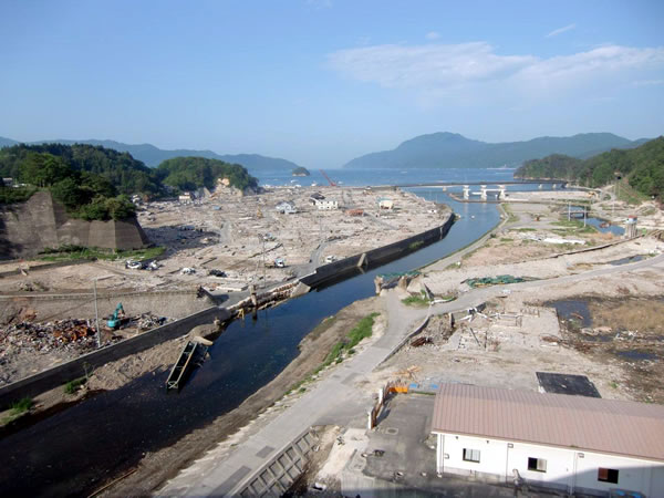 織笠地区（山田町織笠）