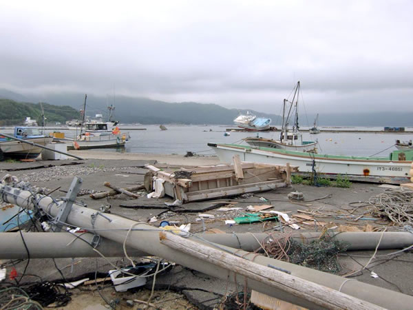 山田漁港（山田町北浜）