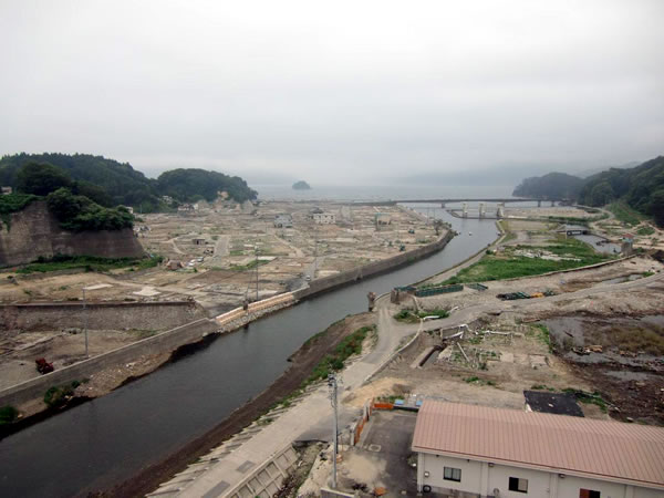 織笠地区（山田町織笠）