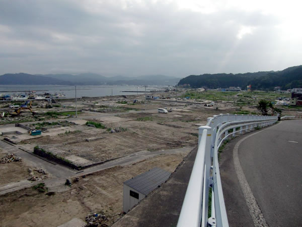 大沢ふるさとセンター付近（山田町大沢）