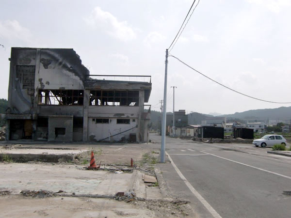 JA新いわて山田支所前（山田町川向町）