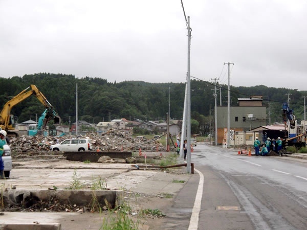 JA新いわて山田支所前（山田町川向町）