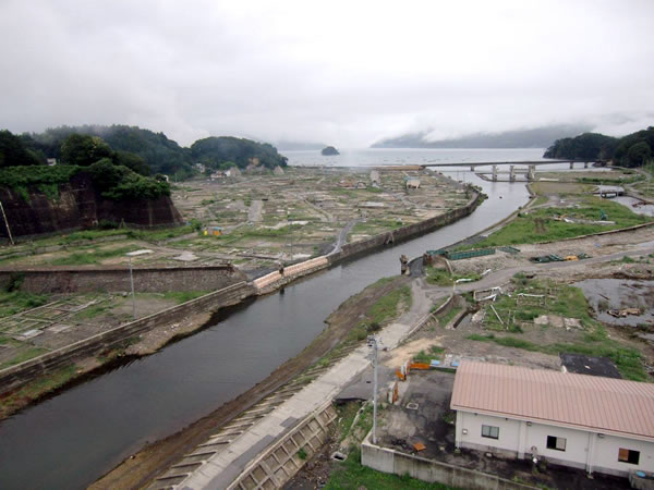 織笠地区（山田町織笠）