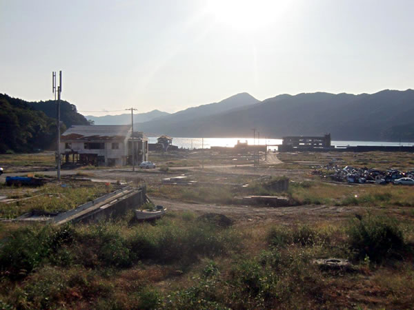 田の浜地区おしうや付近（山田町船越）