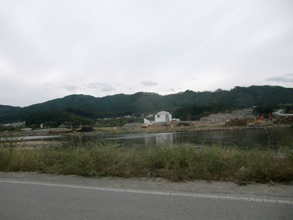 船越家族旅行村付近・さくら亭前（山田町船越）