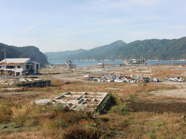 田の浜地区おしうや付近（山田町船越）