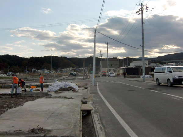 JA新いわて山田支所前（山田町川向町）