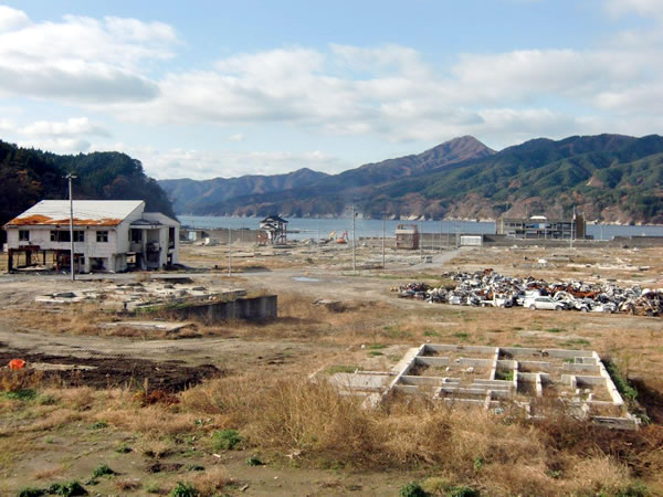 田の浜地区おしうや付近（山田町船越）