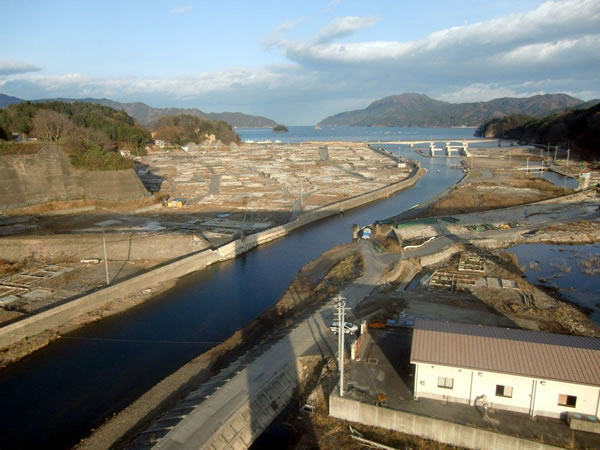 織笠地区（山田町織笠）