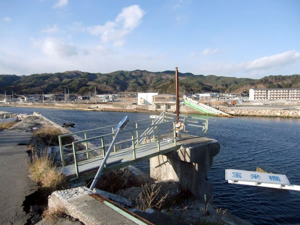 宝来橋（山田町北浜）