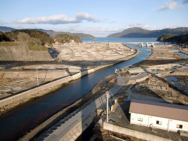 織笠地区（山田町織笠）