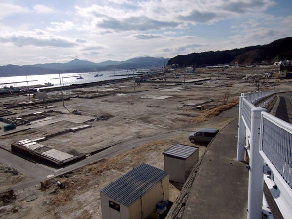 大沢ふるさとセンター付近（山田町大沢）