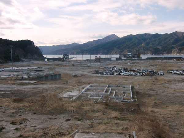 田の浜地区おしうや付近（山田町船越）