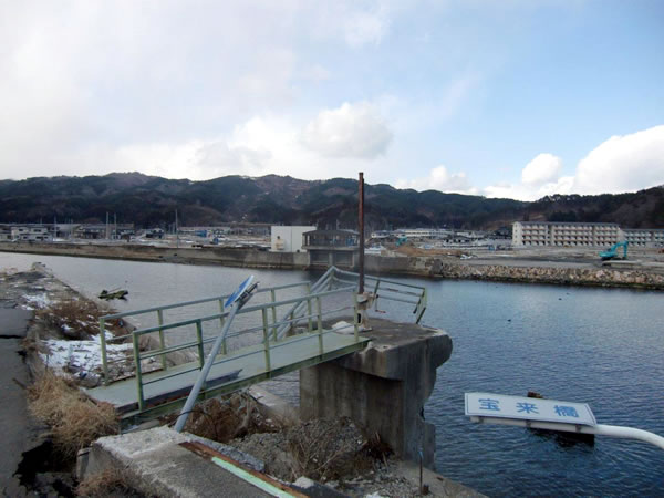 宝来橋（山田町北浜）