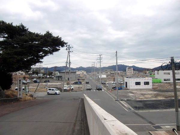 山田町役場前（山田町八幡町）