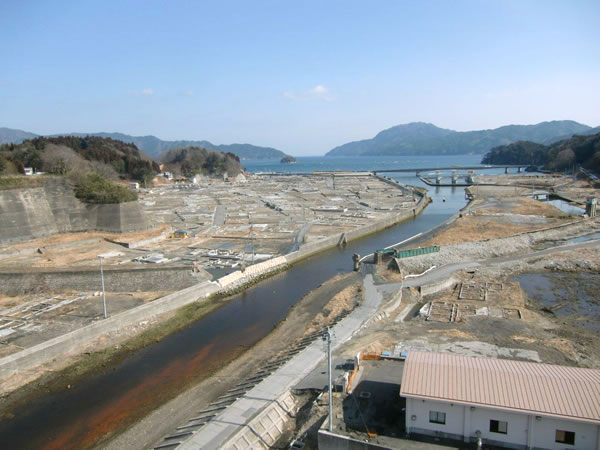 織笠地区（山田町織笠）