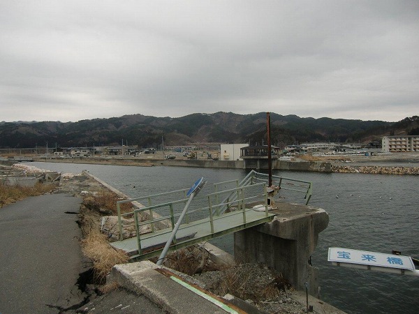 宝来橋（山田町北浜)