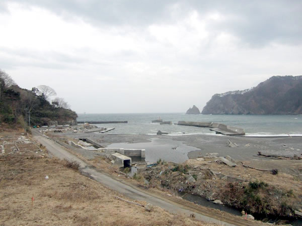 小谷鳥海岸（山田町船越）