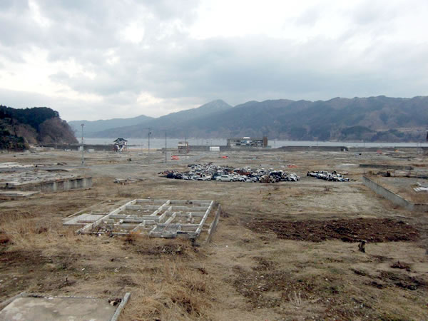 田の浜地区おしうや付近（山田町船越）