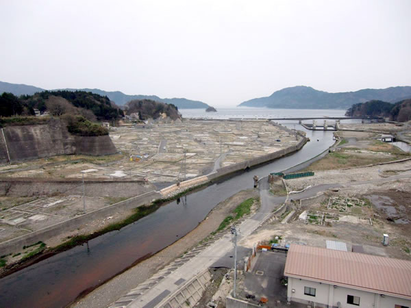 織笠地区（山田町織笠）