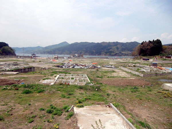 田の浜地区おしうや付近（山田町船越）