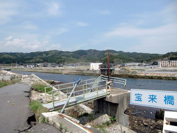 宝来橋（山田町北浜）