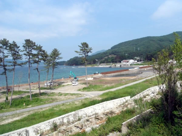 浦の浜海水浴場（山田町船越）