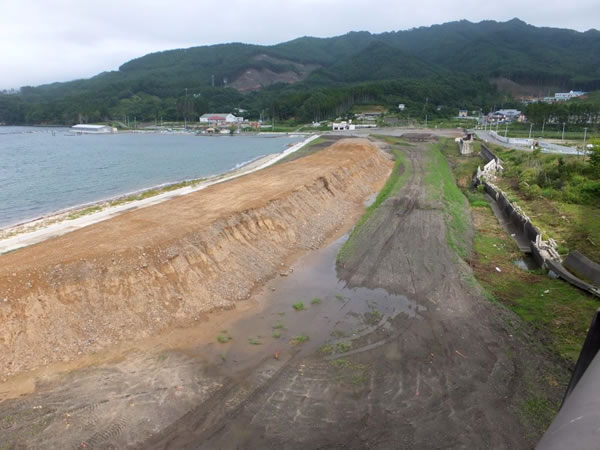 船越 浦の浜海水浴場（山田湾）