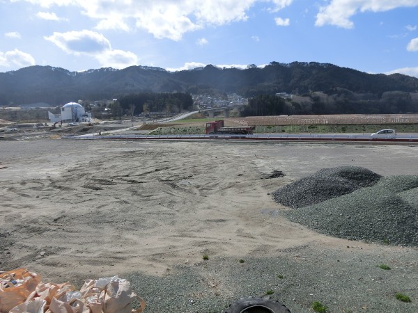 鯨と海の科学館付近（町道海蔵寺線より）