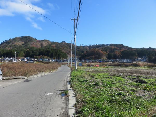 田の浜1 堤防側より