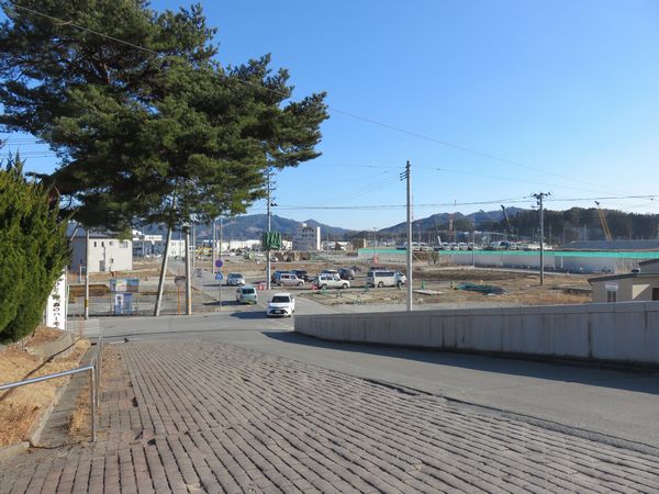 山田町役場前