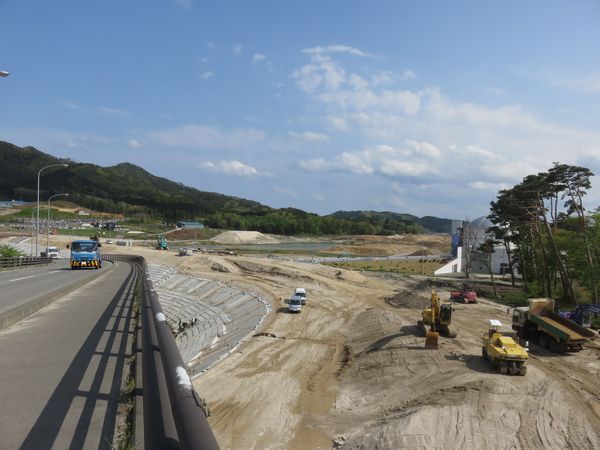 鯨と海の科学館付近