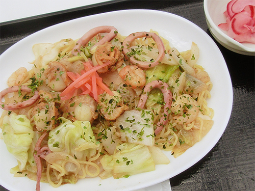 かき小屋特製海鮮焼きそば