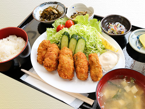 かきフライ定食