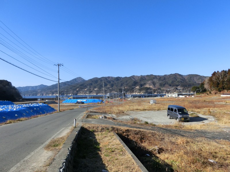 田の浜地区　おしうや付近より