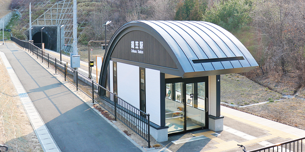 三陸鉄道・織笠駅