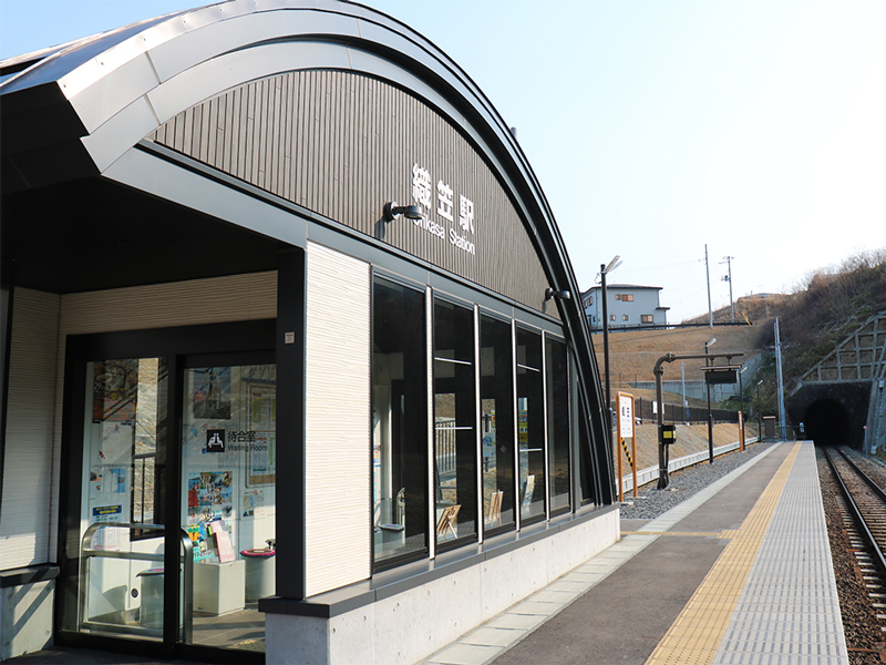 三陸鉄道・織笠駅